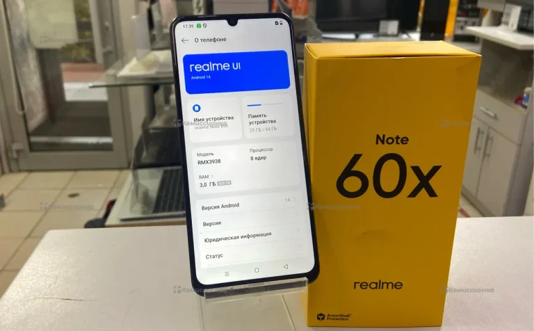 Realme Note 60x 3/64Gb