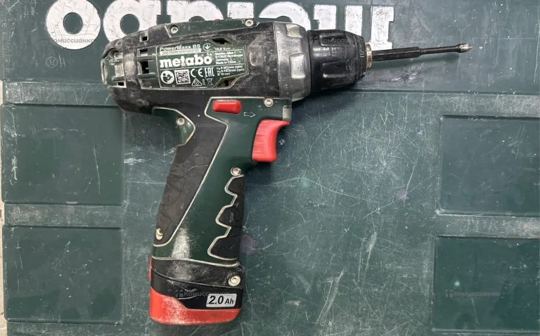 аккаумялторный шуруповерт Metabo powermaxx bs