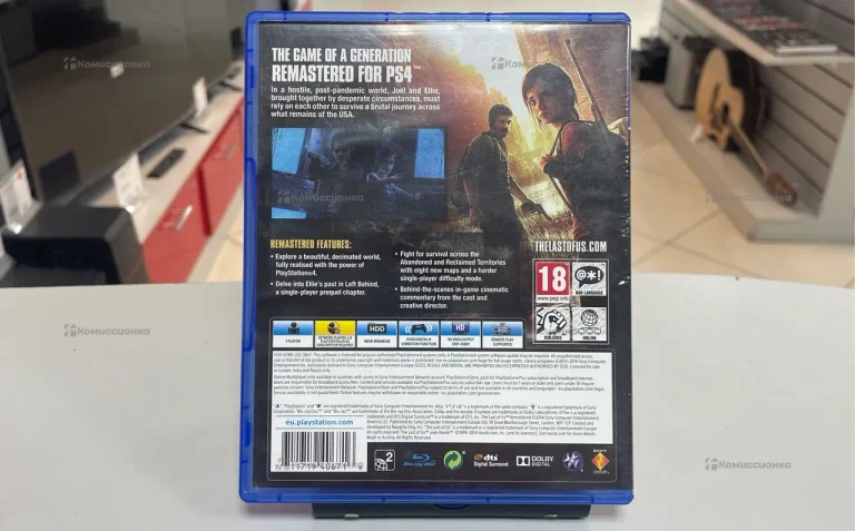PS4. The last of us remastered