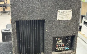 Купить Активный сабвуфер Kicx ICQ-300BA б/у , в Казань Цена:2900рублей