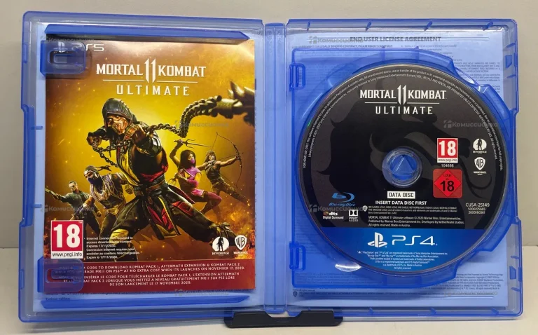 Диск PS4-PS5 Mortal Combat 11 Ultimate