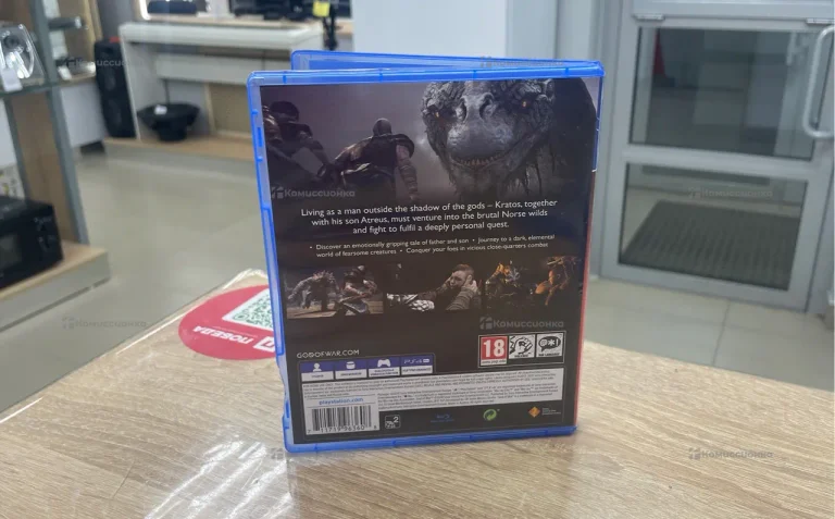 Sony PlayStation  диск ps 4 god of war