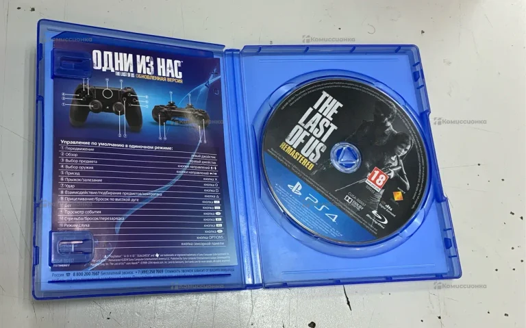 диск PS4 The last of Us