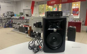 Колонка  монитор JBL 305P + Звуковая карта Behring