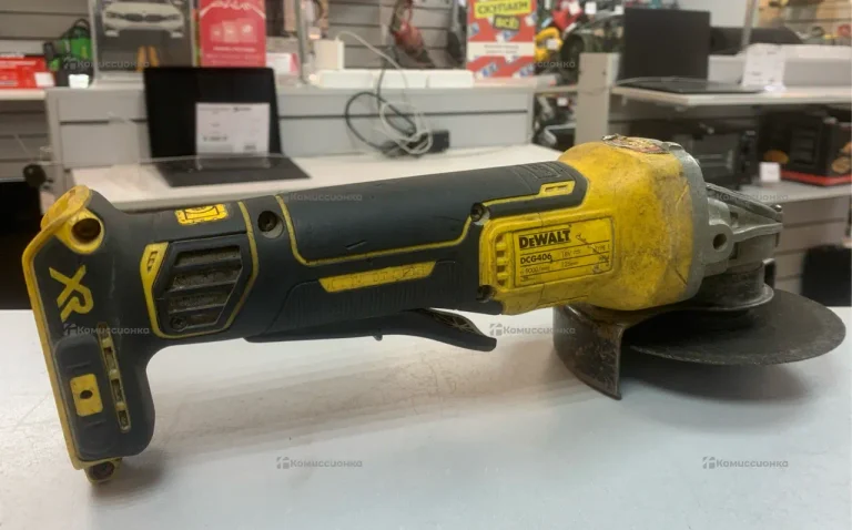 УШМ аккумуляторная DeWALT DCG406N