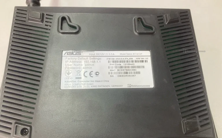 Маршрутизатор ASUS RT-N10P