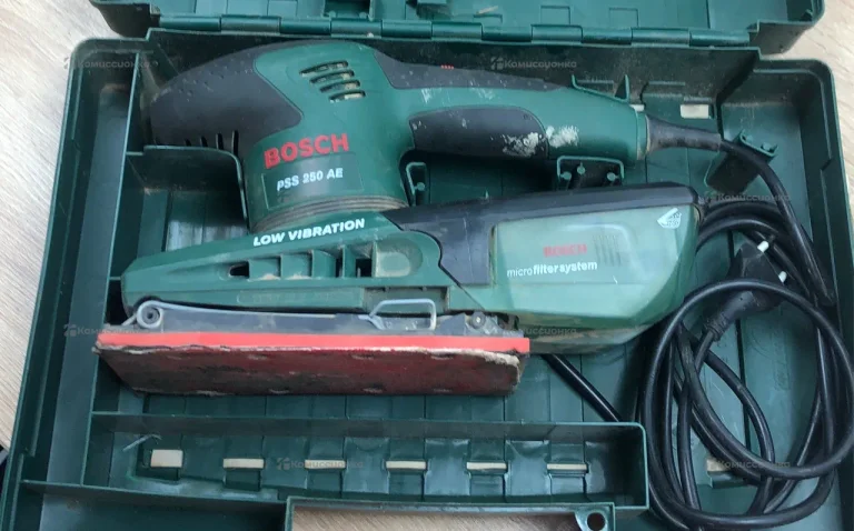 Плоскошлифовальная машина Bosch PSS 250 AE