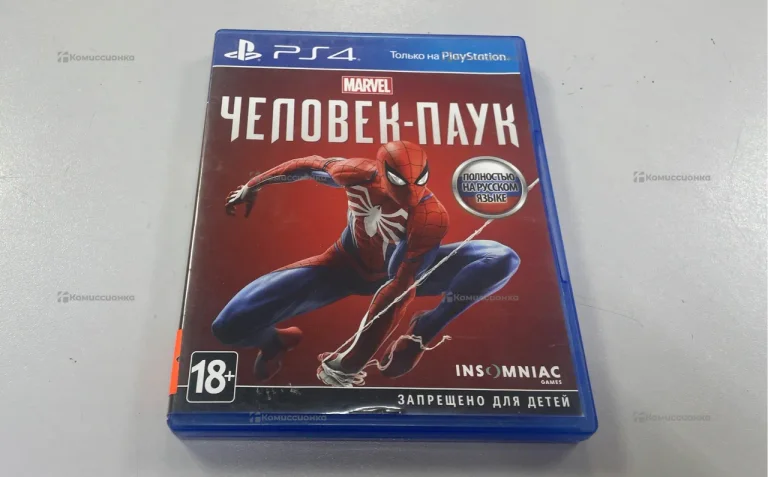 Диск PS4 Человек паук диск