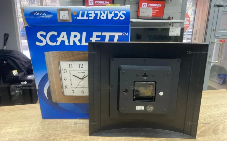 Часы  настенные scarlet