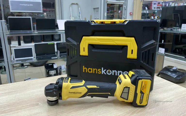 УШМ (аккумуляторная) Hanskonner HAG1812E