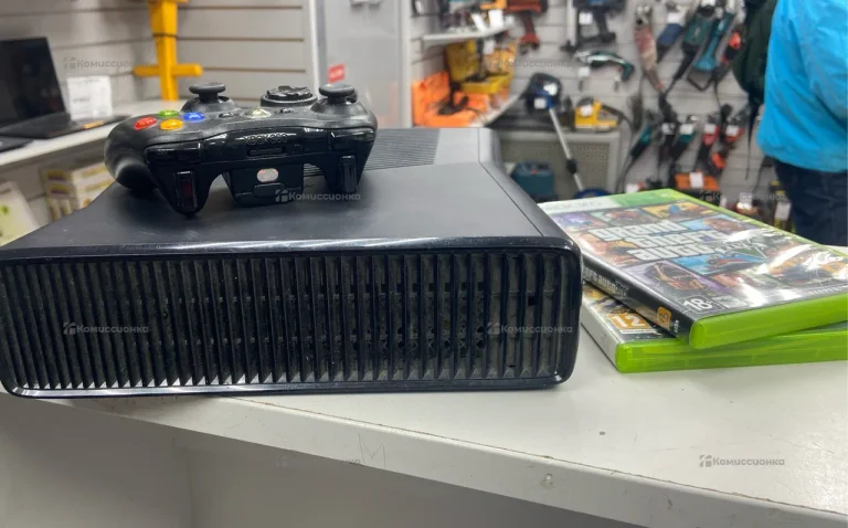 Приставка Xbox 360 250gb +2 диска