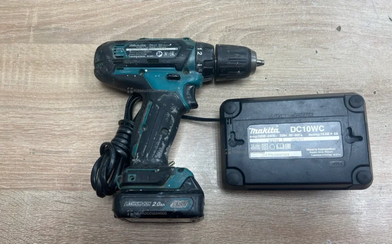 Дрель-шуруповерт makita DF331DWAE