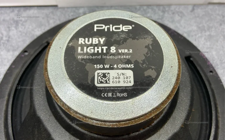 Колонки Pride ruby light 8 v 2