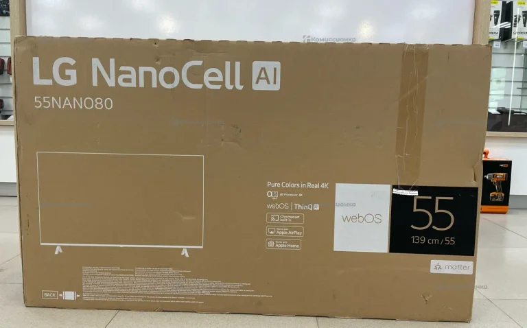 Телевизор LG 55NANO80T6A