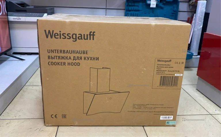 Вытяжка кухонная Weissgauff ASSY 60 TC BL