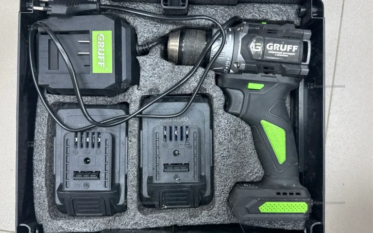 Бесщеточная Дрель-Шуруповерт Gruff GF-212 21V 2 Ah