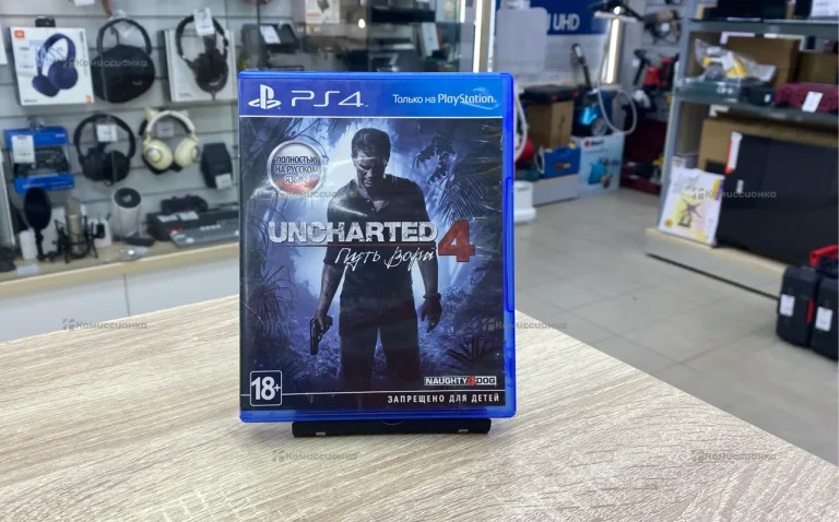 Диск пс4 Uncharted 4
