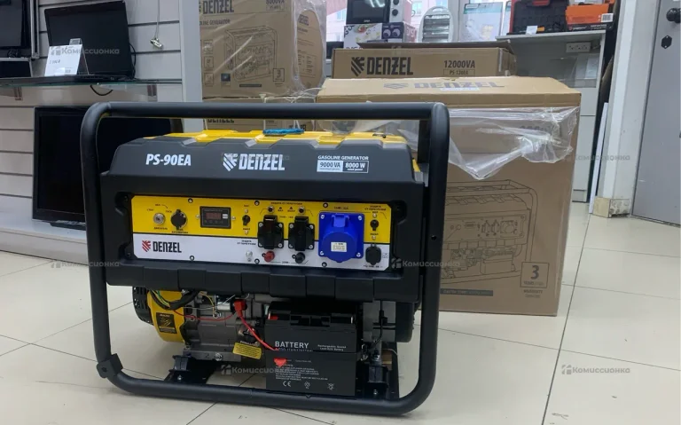 Бензогенератор denzel ps--90ea