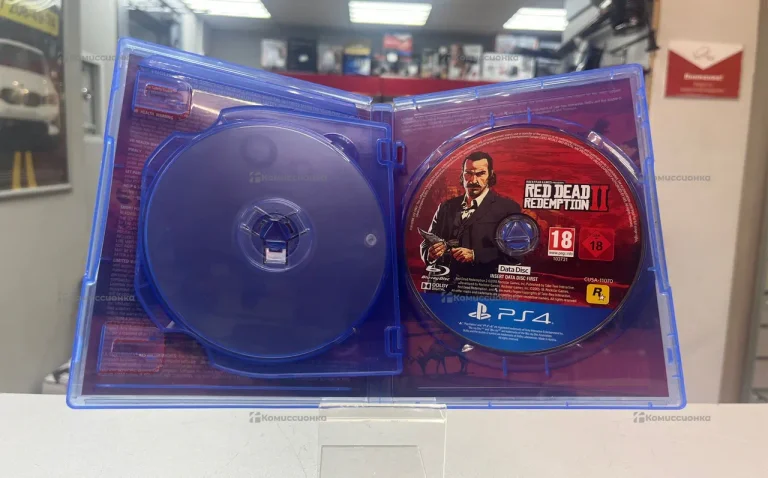 диск red dead redemption 2