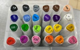 Купить Маркеры для рисования 24 цвета б/у , в Санкт-Петербург Цена:790рублей