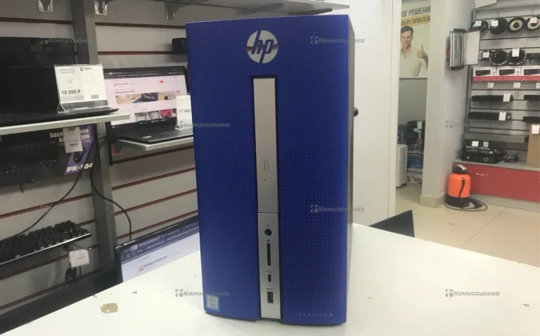 Системный блок  НР blue