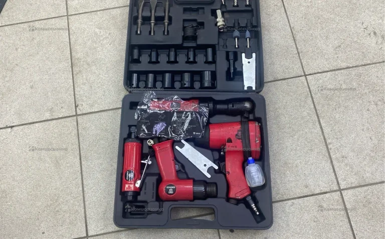 Набор пневмоинструментов deko 4v1