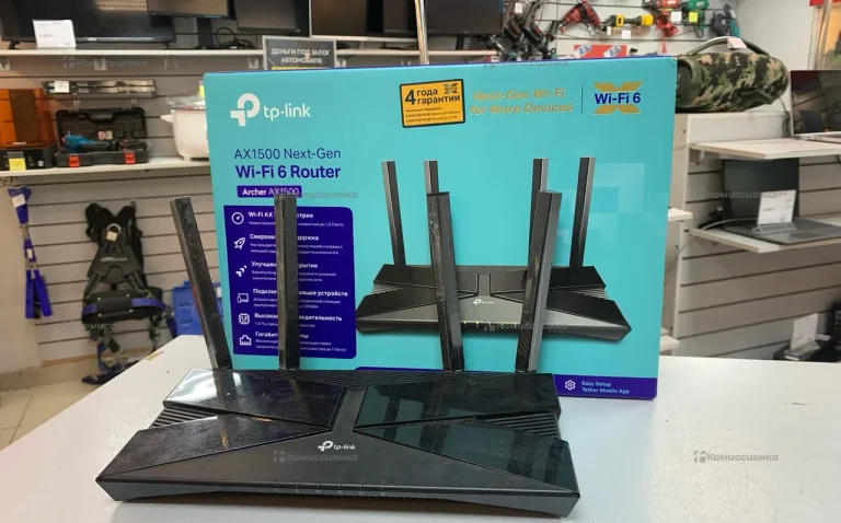 Роутер tp link archer ax1500