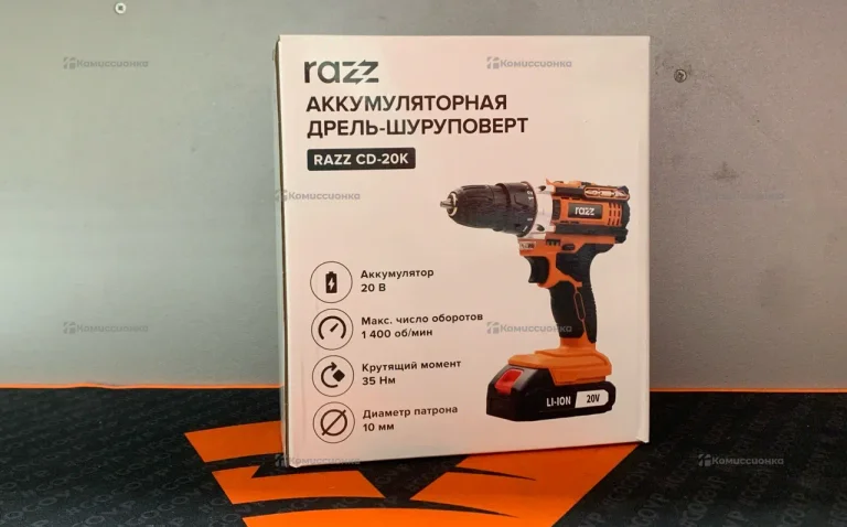 Шуруповерт razz CD-20k