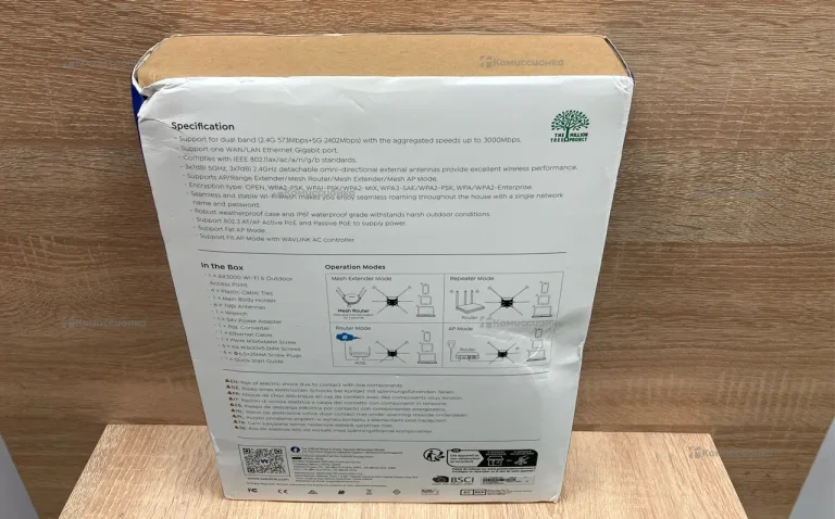 Роутер WAVLINK AX3000 Wi-Fi 6 Outdoor Access Point