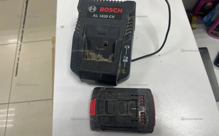 Зарядка Bosch AL 1820+АКБ 18V