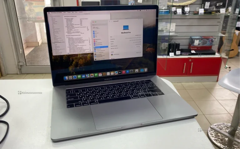 Ноутбук  macbook pro 2018