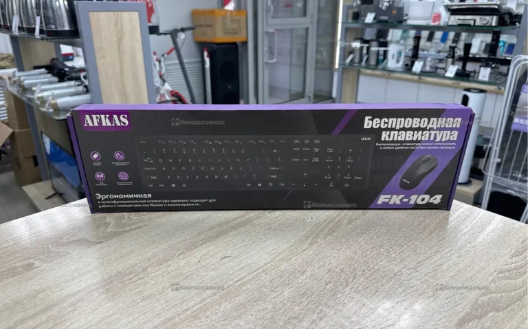 Набор беспроводных клавиатура + мышь afkas fk104