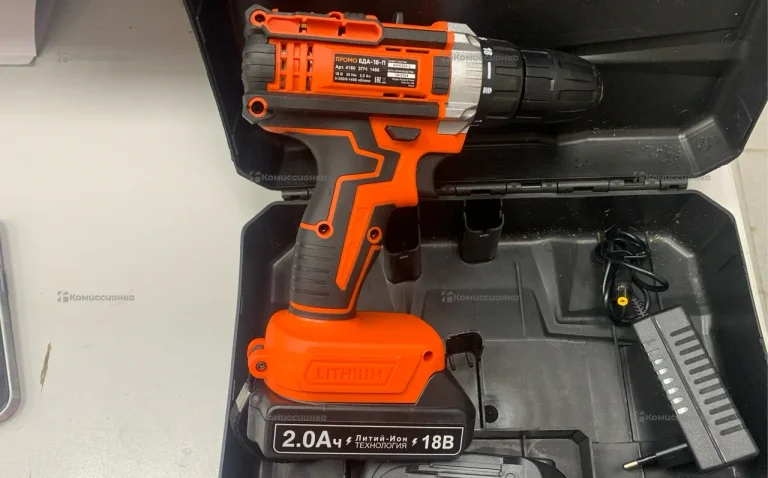 дрель шуруповерт Спец промо Бда-18-п