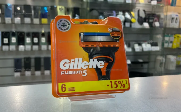 Лезвия Gillette Fusion 5 (6шт)