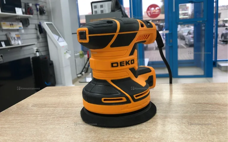 Эксцентриковая шлифмашина сетевая DEKO DKG400-125