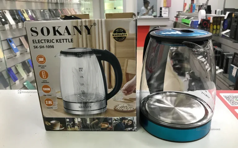 Чайник стеклянный