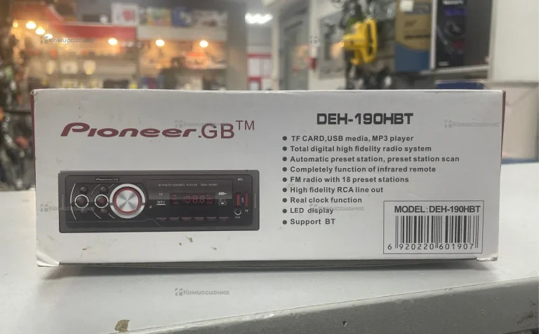 Автомагнитола pioneer deh-190hbt