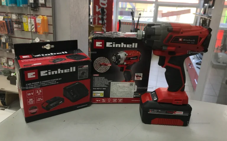 Винтоверт Einhell TE-CI 18/1 Li-Solo