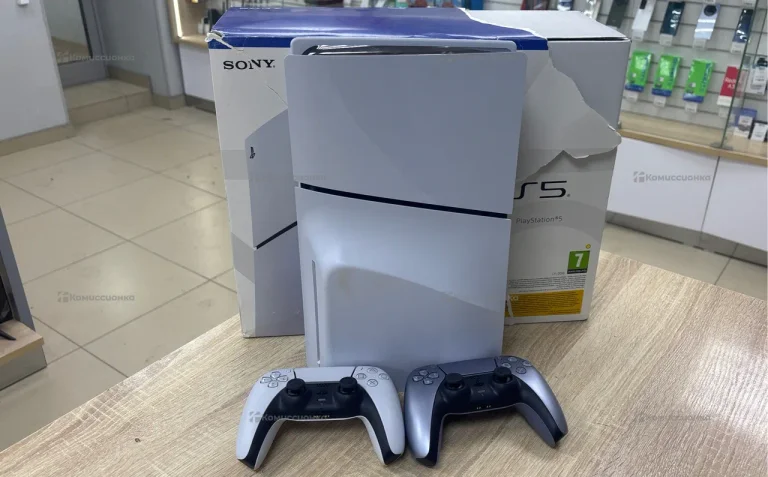 Приставка Sony PS 5 Slim 1TB с дисковом