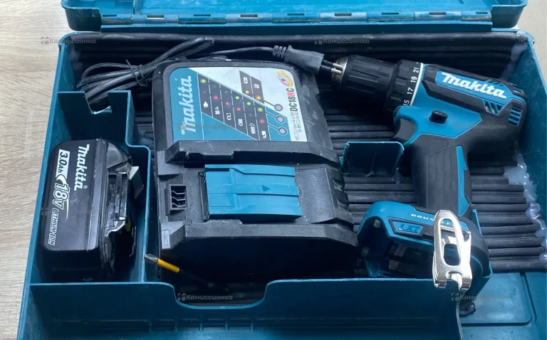Аккумуляторная дрель-шуруповерт Makita DDF485