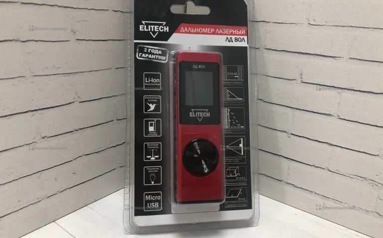 Elitech дальнометр лд 80к