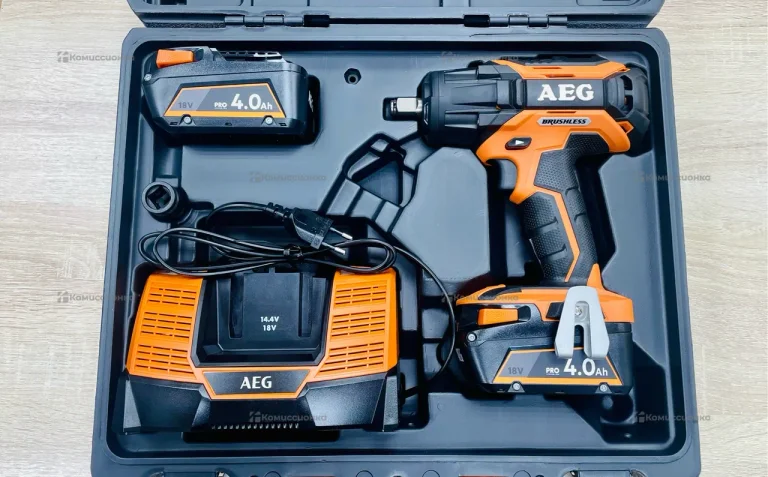 Гайковерт AEG BSS 18C 12Z Li-402C