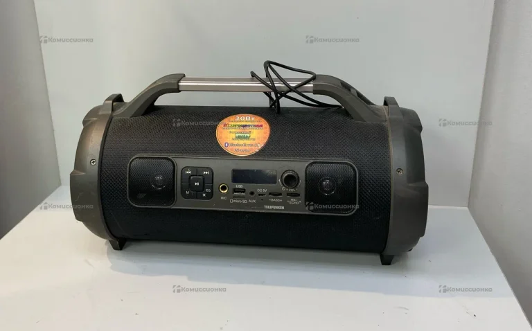 Колонка telefunken 30ВТ многоцветная черная