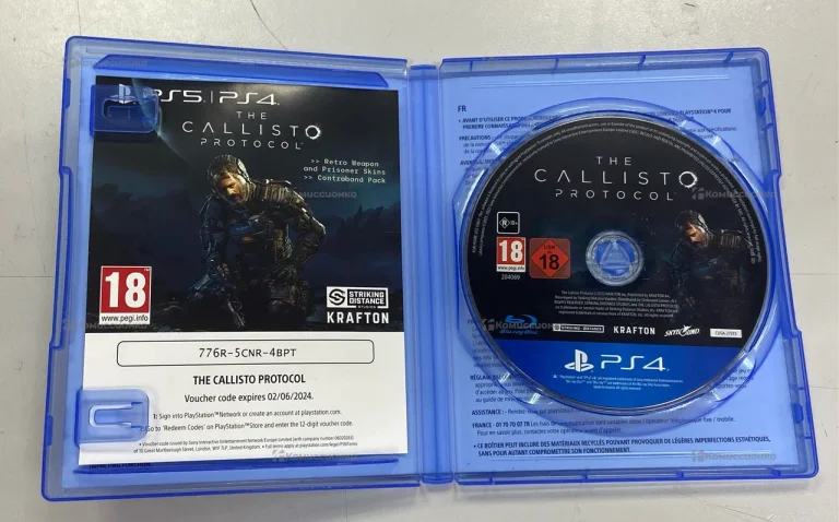 диск для ps4 Callisto