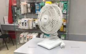 Купить Вентилятор настольный midea mvfd1501 б/у , в Курган Цена:450рублей