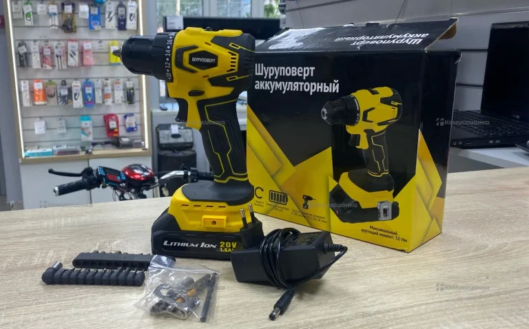 шуруповерт rh04 20v 1.5ah