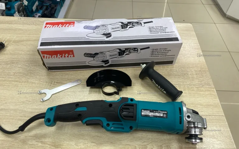 УШМ Makita125 9668HN длин ручка