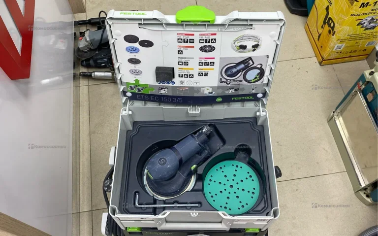 Шлейф машинка Festool ets ec 150/5 eq