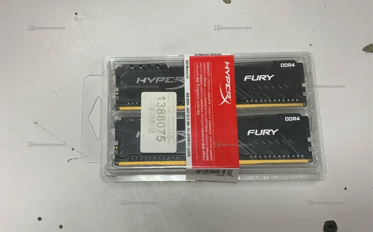 Оперативная память Kingston HyperX FURY Black 2x4G