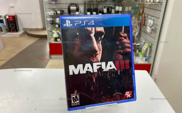 диск PS4 MAFIA 3